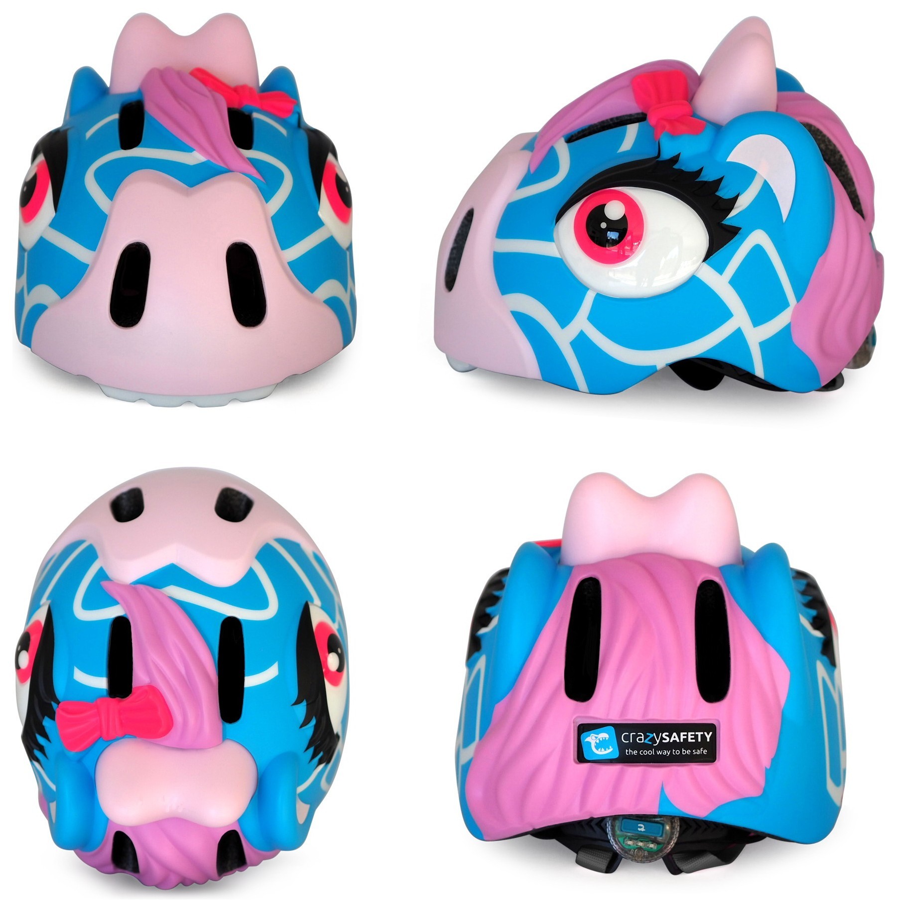 Шолом Crazy Safety Blue Gigaffe