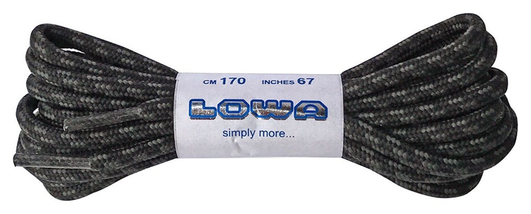 Шнурки LOWA Trekking 170 cm black-grey dotted