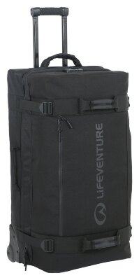 Lifeventure сумка на колесах Expedition Clamshell Duffle 110 L black