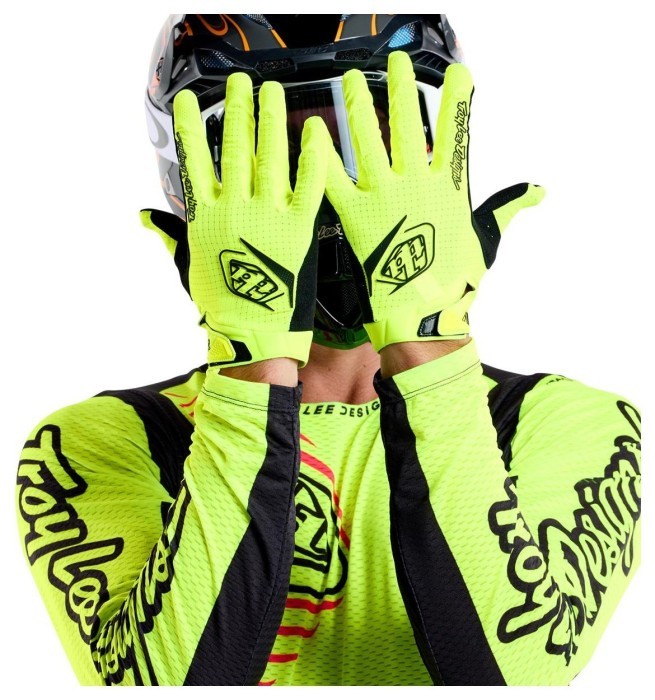 Вело рукавички TLD YOUTH AIR GLOVE; MONO [FLO YELLOW] XL