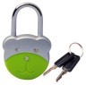 Munkees 3602 брелок-замок Padlock-Bear green Фото - 1