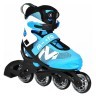 Ролики Micro NEW Shaper Blue White Фото - 1