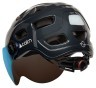 Велошлем Cairn Quartz Visor LED USB shiny shadow Фото - 1