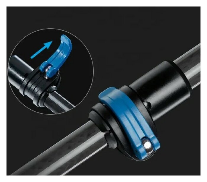 Трекінгова палиця Naturehike ST07 NH18D010-Z, 99-115 см, бордова