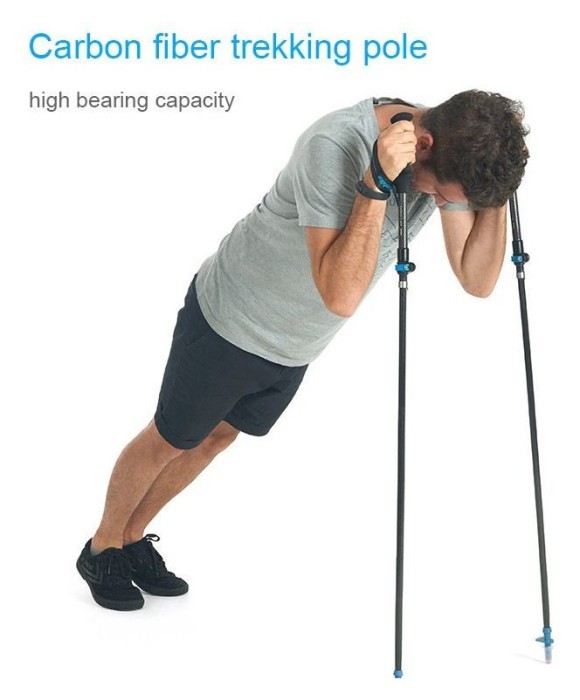 Трекінгова палиця Naturehike ST07 NH18D010-Z, 99-115 см, бордова