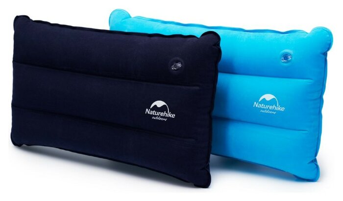 Подушка надувна Naturehike Square Inflatable NH18F018-Z, темно-блакитний