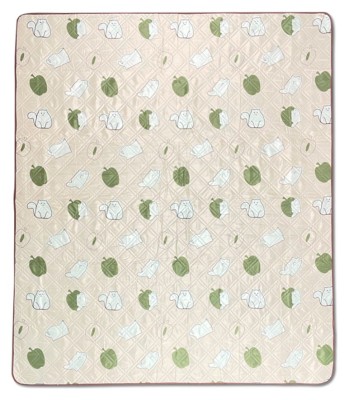 Килимок для пікніка водостійкий Naturehike CNK2350WS010, 210x240 см, бежевий з принтом