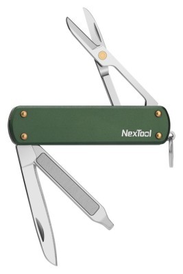 Мультитул NexTool Mini Pocket Knife, зелений