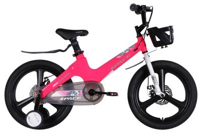 Велосипед MG 18" SPACE KID MOON DD рама-10,6" рожевий 2026