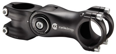 Винос руля для велосипеда Cycledesign 1 1/8″ 0-60° 105мм Black (CDHS0003)