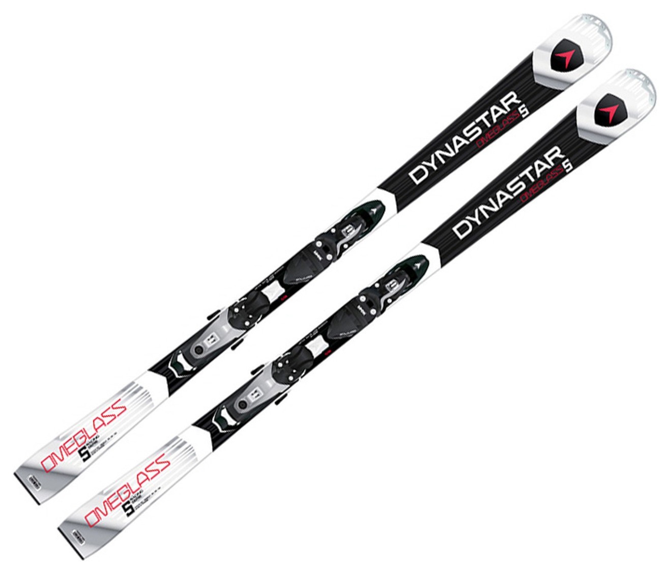 Лижі гірські (комплект) Dynastar OMEGLASS S+(FLUID X) NX 12 163см Black/white (DAEC901+FCCB020)